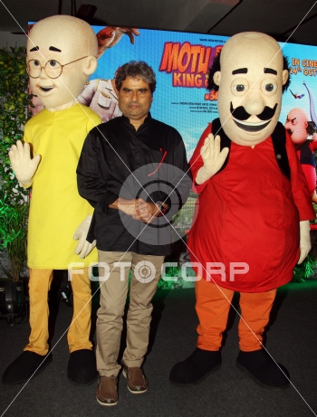 Fotocorp : Vishal Bhardwaj Music launch of 3D animated film Motu Patlu King Of Kings Fotocorp : Vishal Bhardwaj Music launch of 3D animated film Motu Patlu King Of Kings