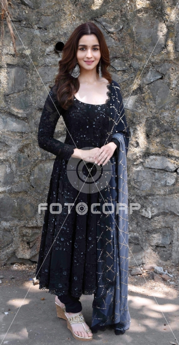 Fotocorp Alia Bhatt Promotion of film Kalank in Mumbai