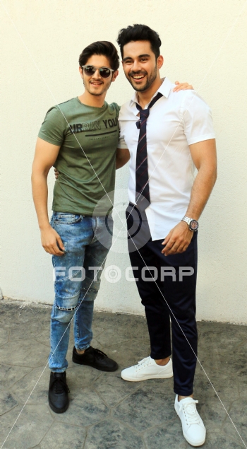 Fotocorp : Rohan Mehra, Abhishek Bajaj Promotion of film SOTY 2 in Mumbai Fotocorp : Rohan Mehra, Abhishek Bajaj Promotion of film SOTY 2 in Mumbai