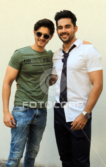 Fotocorp : Rohan Mehra, Abhishek Bajaj Promotion of film SOTY 2 in Mumbai Fotocorp : Rohan Mehra, Abhishek Bajaj Promotion of film SOTY 2 in Mumbai