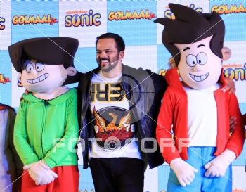 Fotocorp : Rohit Shetty Nickelodeon Sonic launches new show – Golmaal Jr Fotocorp : Rohit Shetty Nickelodeon Sonic launches new show – Golmaal Jr