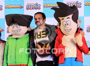 Fotocorp : Rohit Shetty Nickelodeon Sonic launches new show – Golmaal Jr Fotocorp : Rohit Shetty Nickelodeon Sonic launches new show – Golmaal Jr
